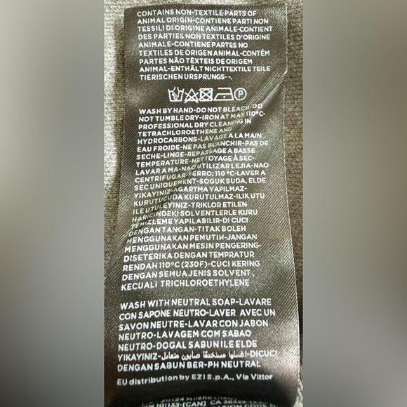 EUC 💎 ZEGNA Cashco Premium Cotton-Cashmere Shirt Gray Long Sleeve Luxury M - Picture 11 of 11